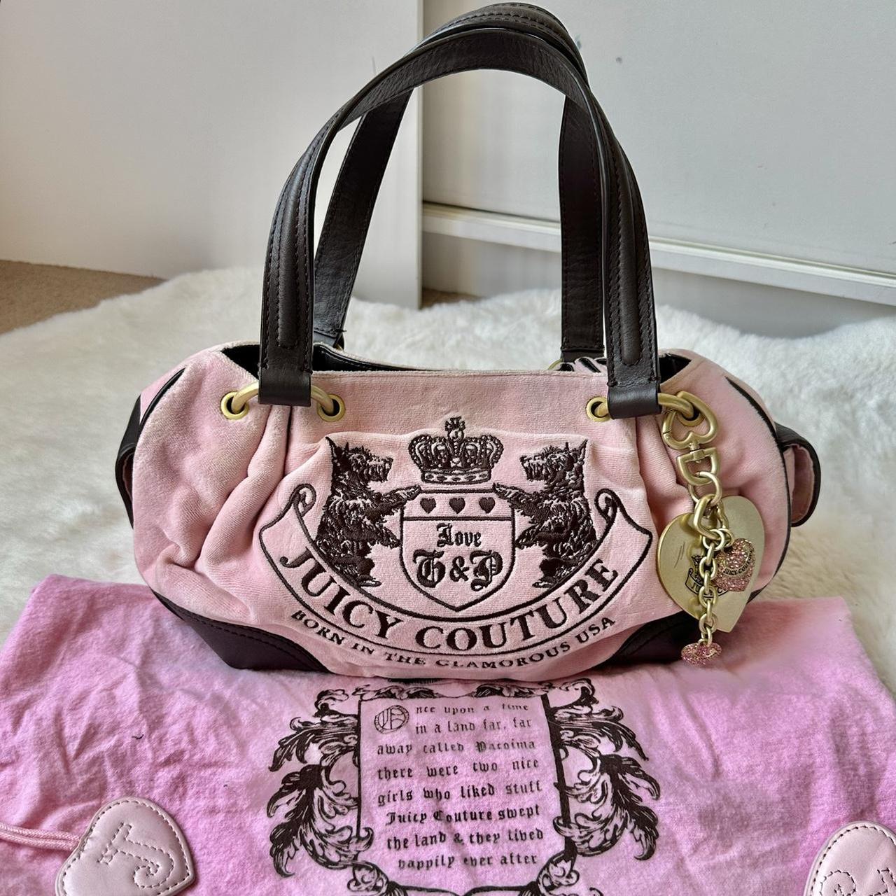 Juicy Couture Pink Nardels Scottie Baby Fluffy... - Depop