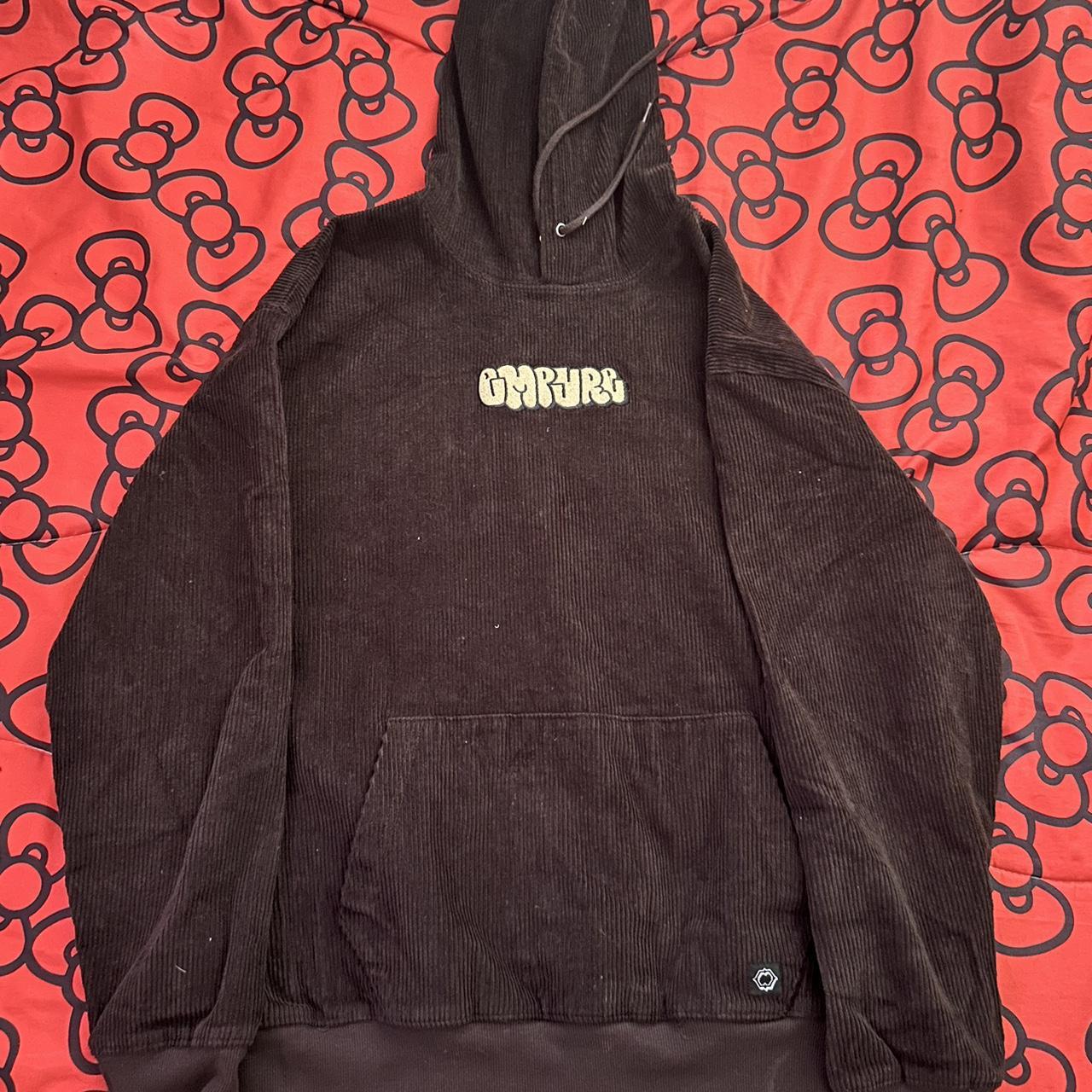 Brown Corduroy Empyre Hoodie men’s/women’s Depop
