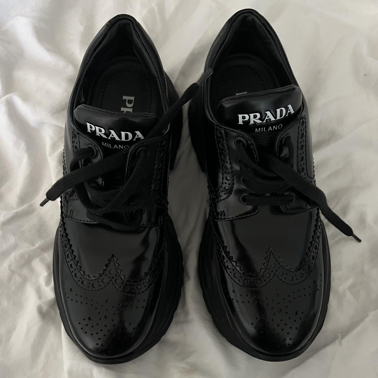 Prada Chunky Loafers Only worn twice Depop