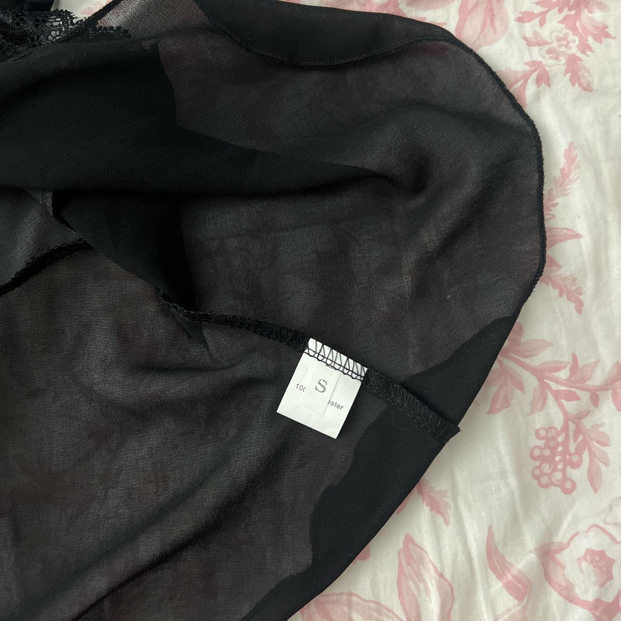 Black amazon going out top, super flattering, never... - Depop