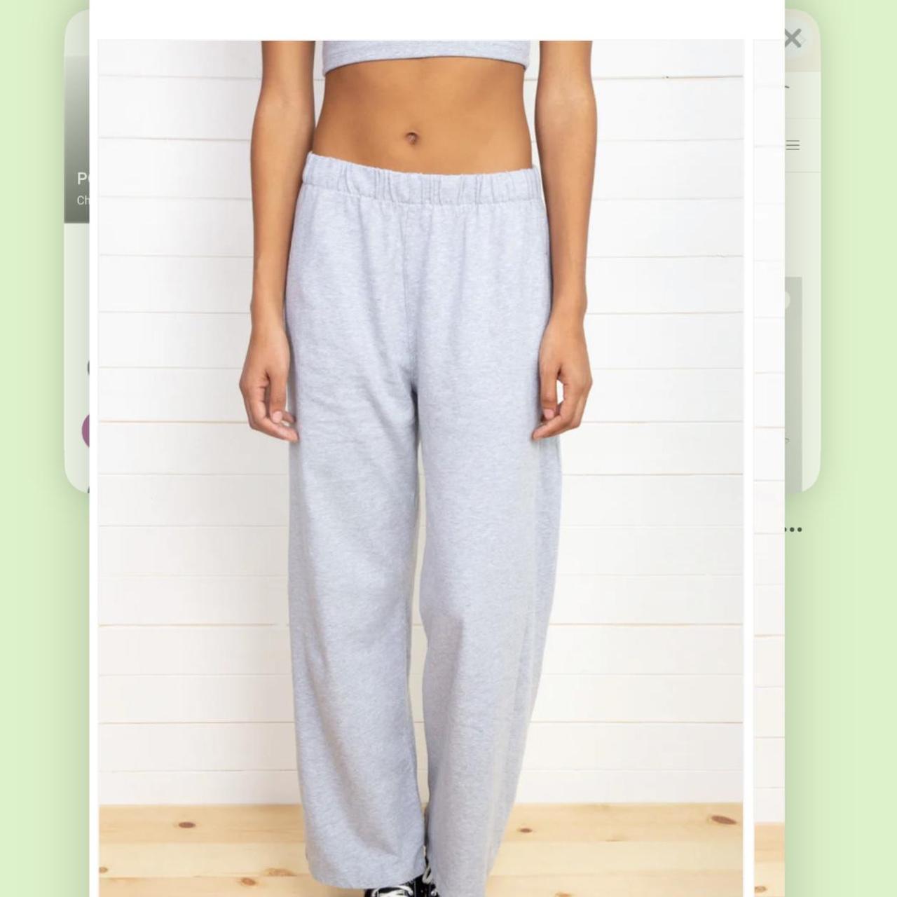brandy melville Anastasia sweatpants grey Depop
