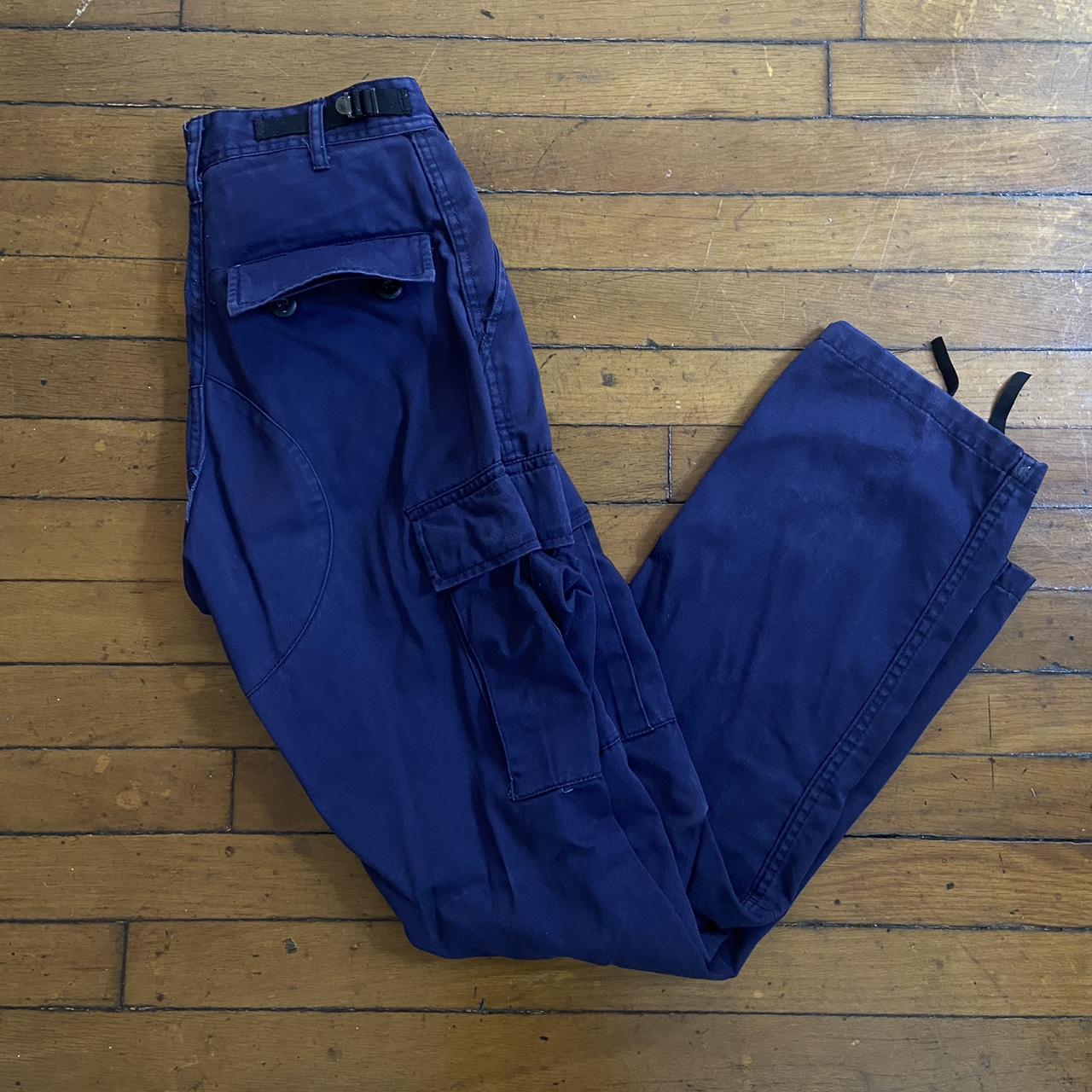 My Beloved Navy Blue Cargo Pants From Goodbye Bread Depop 