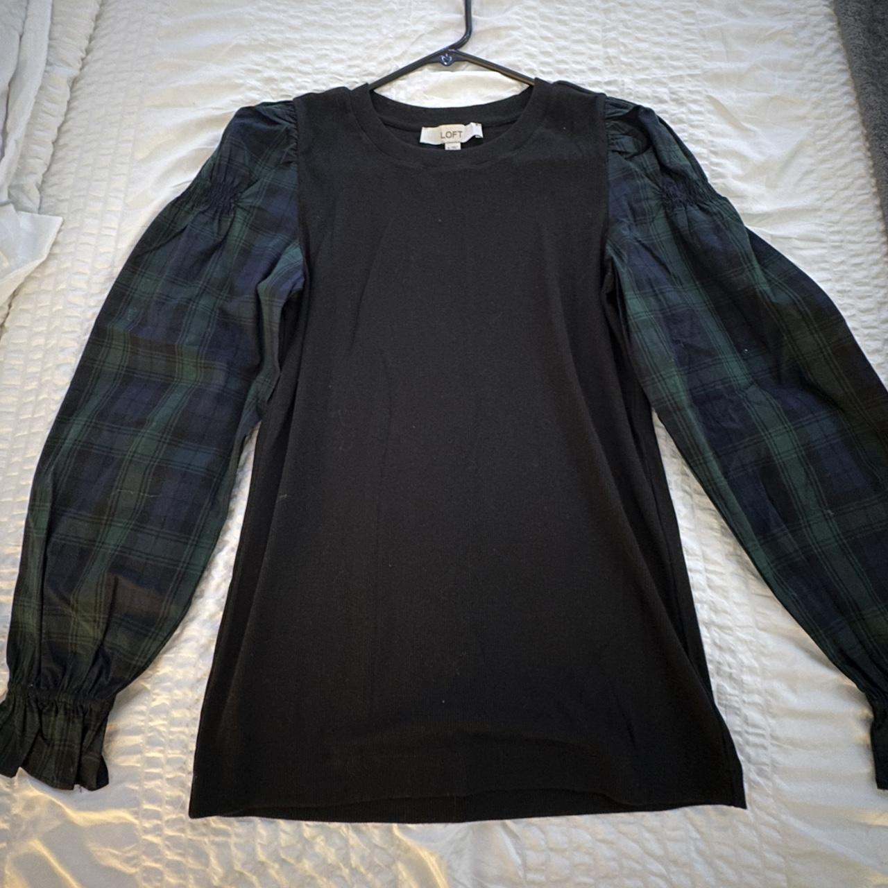 Loft on sale black sweater