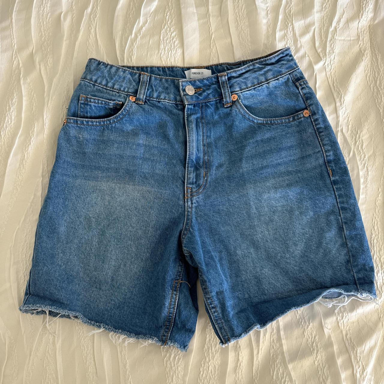 forever 21 denim jorts! you can fold or wear