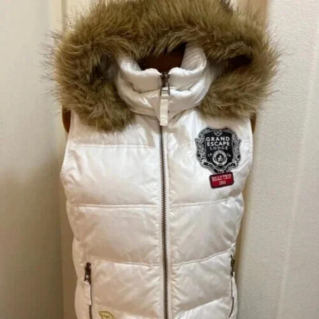 Victoria's secret store pink puffer vest