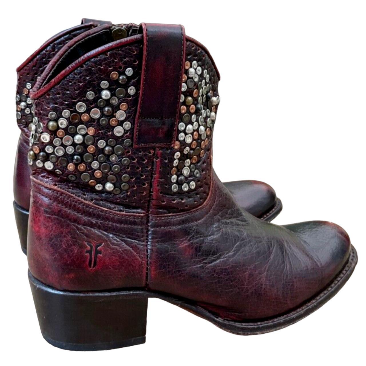 Frye deborah studded on sale boots