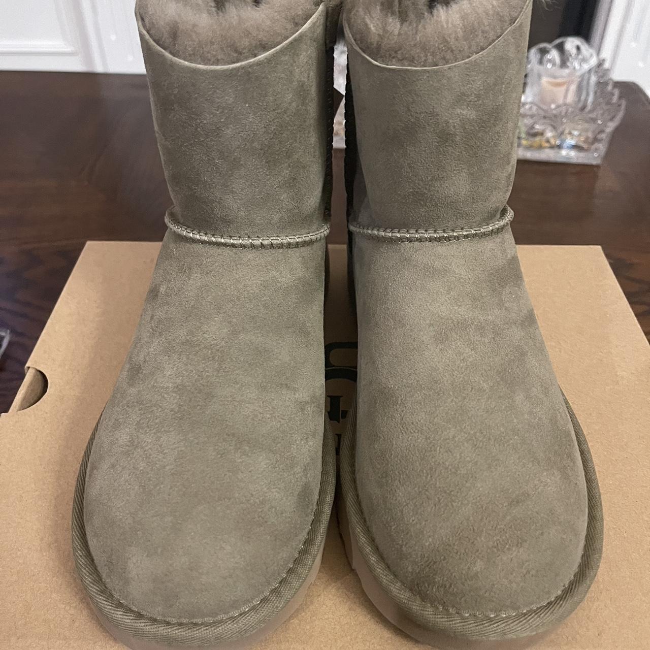 Mini Bailey Bow Ugg Boots Louis Vuitton Custom Canvas Boots for Sale in  North Highlands, CA - OfferUp