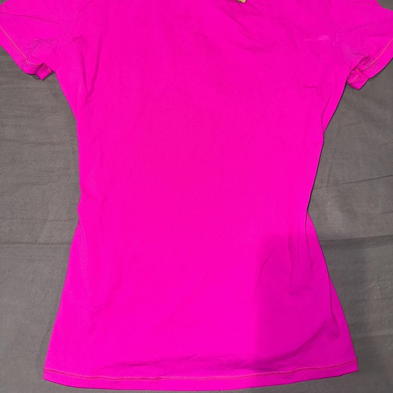 SKIMS FITS EVERYBODY T-SHIRT - in the color fuchsia—... - Depop