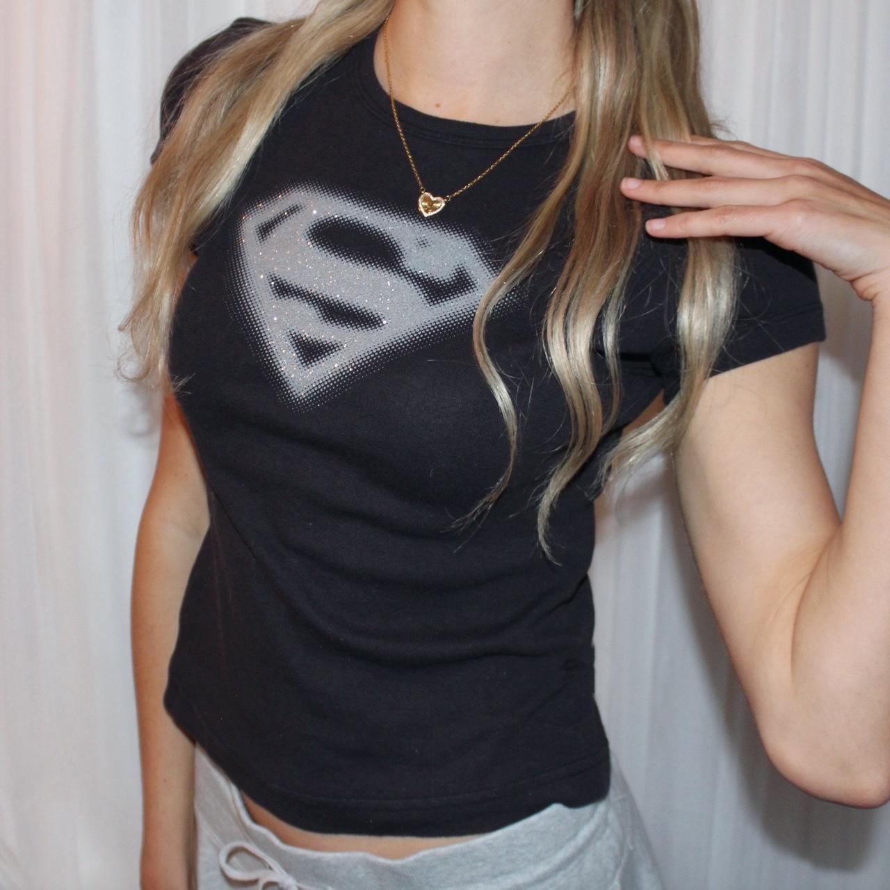 black superwoman shirt