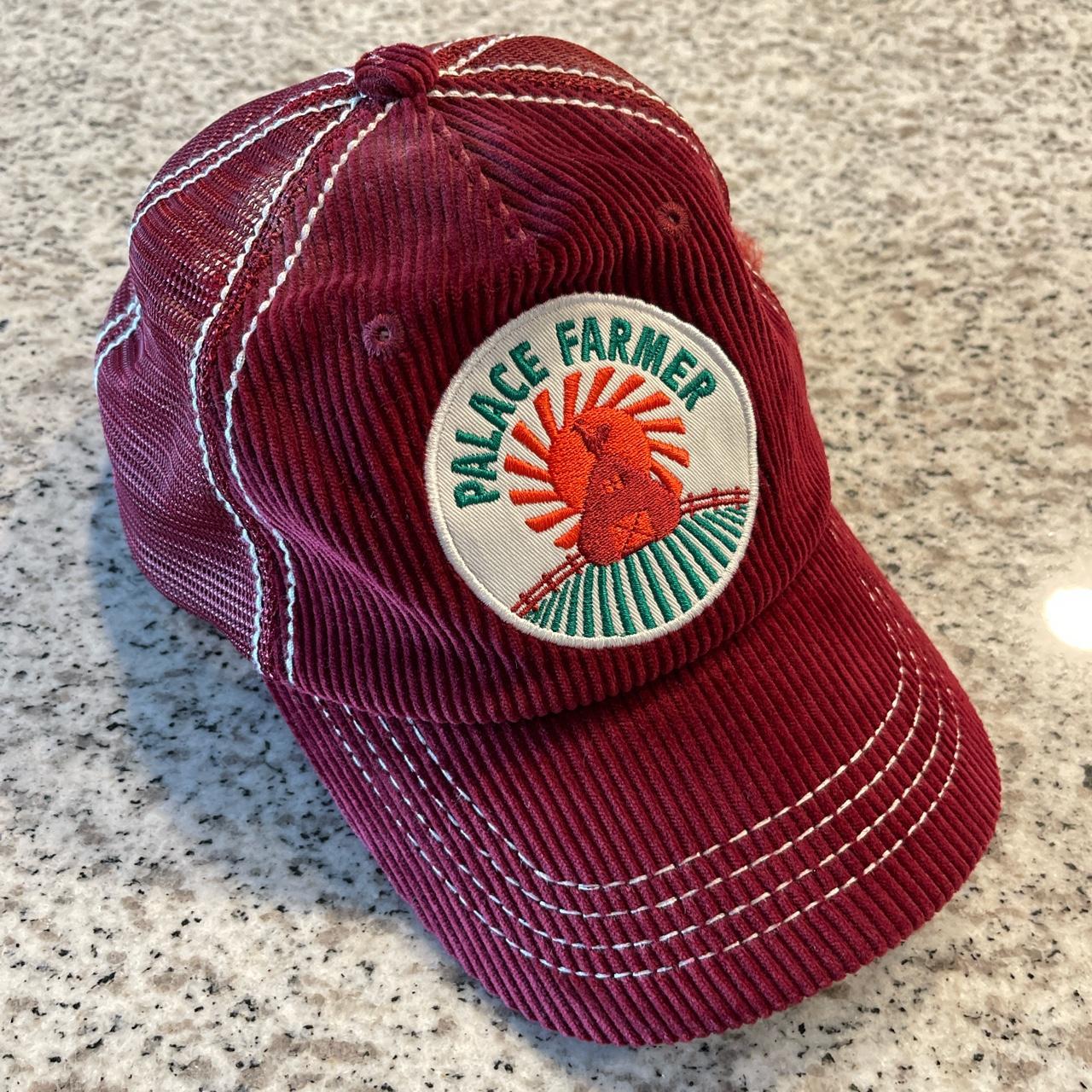 Men's Burgundy Hat | Depop