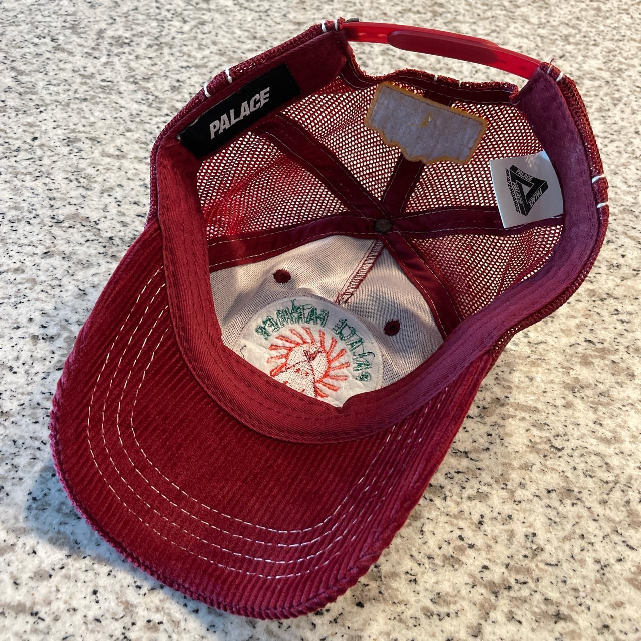 Men's Burgundy Hat | Depop