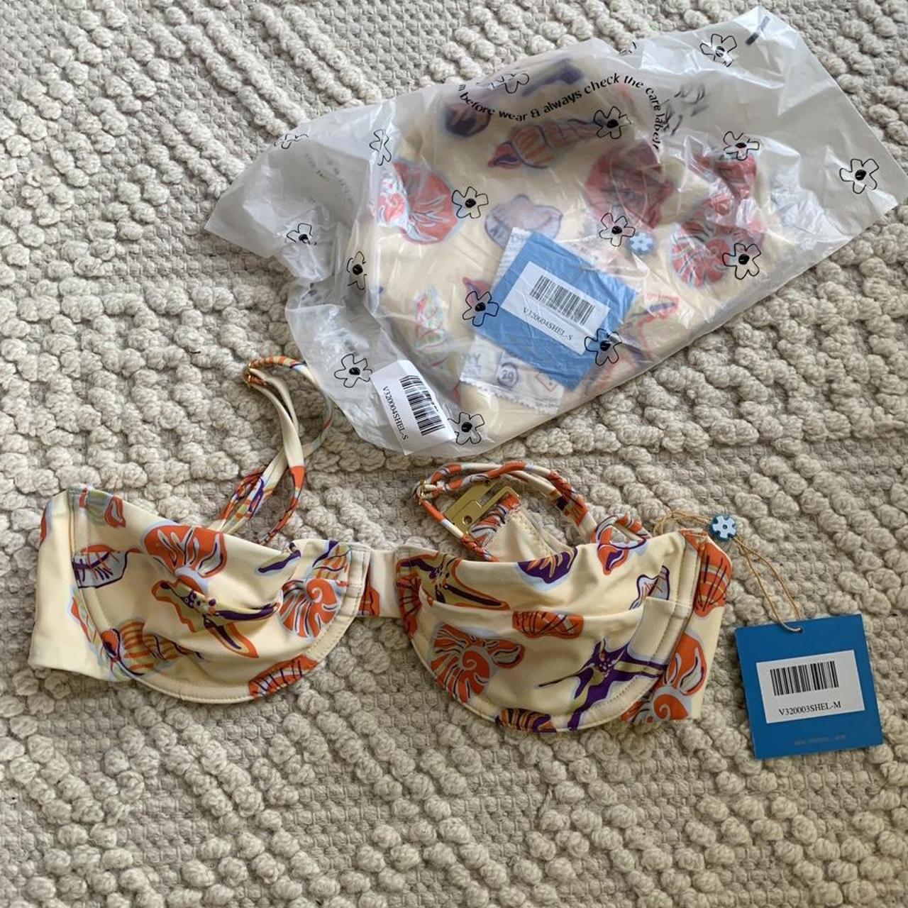 VRG GRL seashell bikini set. Brand new with tags.... - Depop