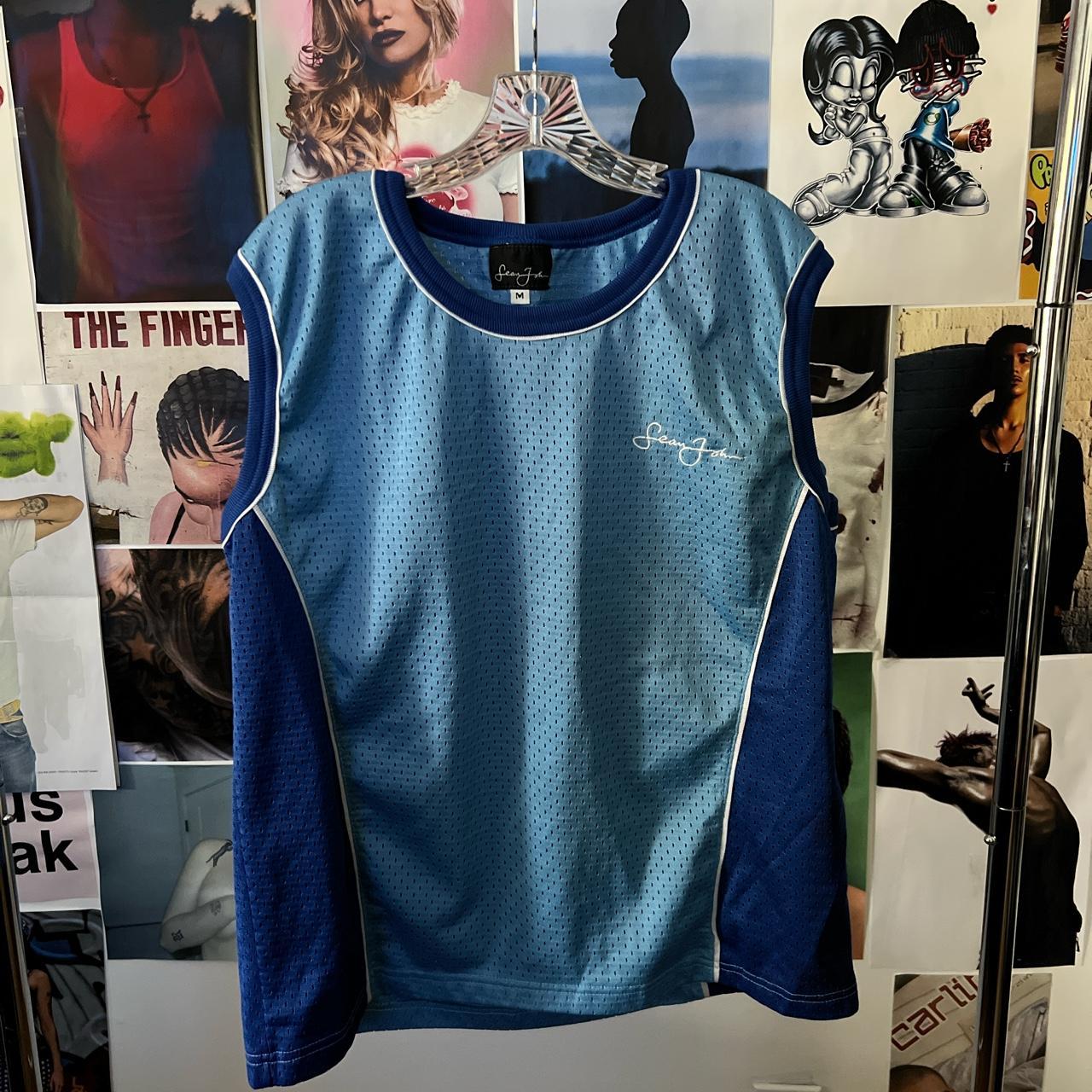 Sean John Men's Blue Vest