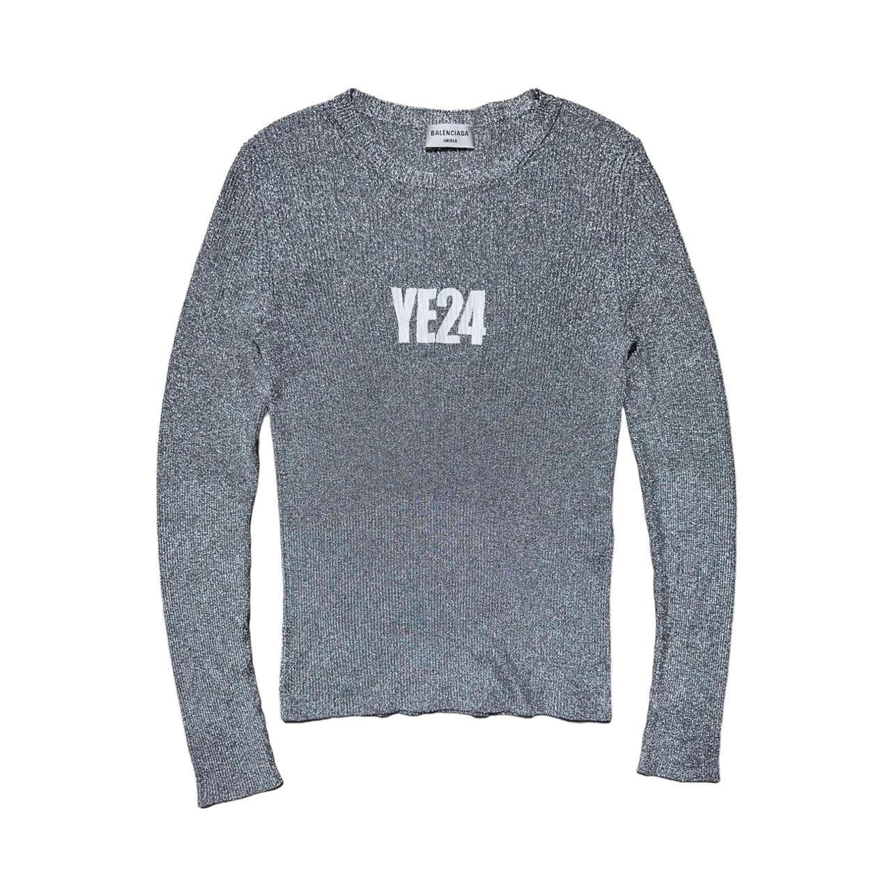 balenciaga hoodie womens silver