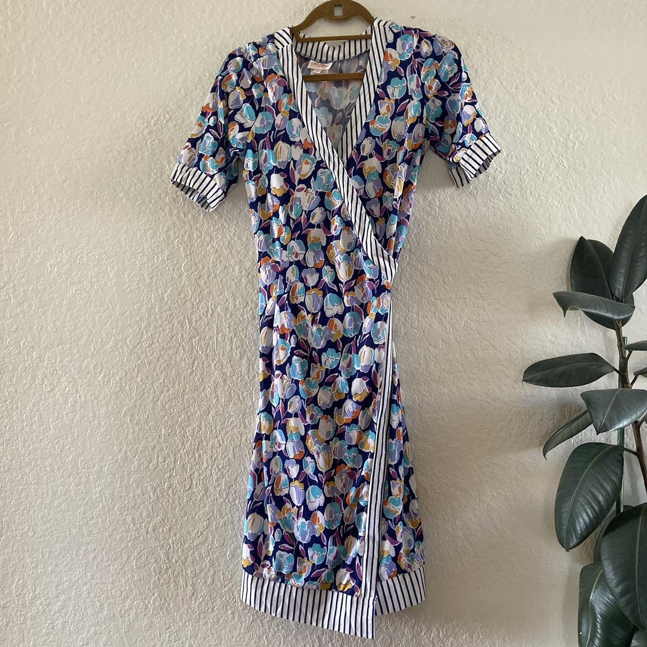 Leona Edmiston wrap dress. Marked a size 1 - best... - Depop