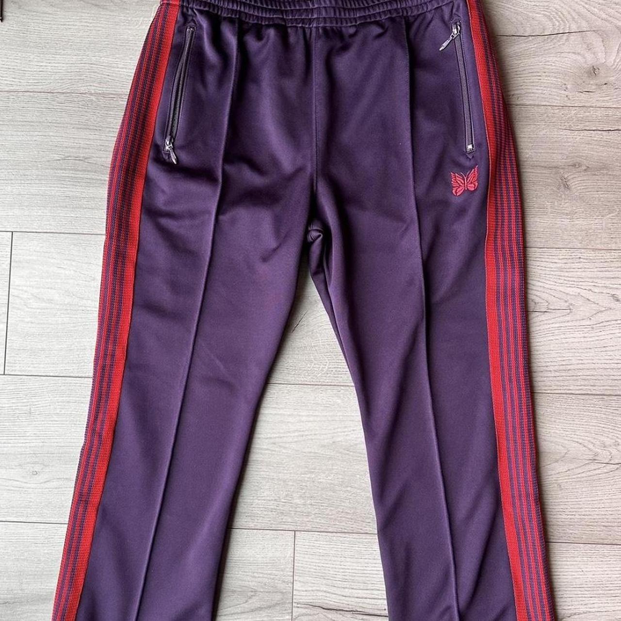 Needles Track Pant Purple × Red Needles Track Pants Narrow Poly Smooth 'Purple Red' – HEAD2SOLE