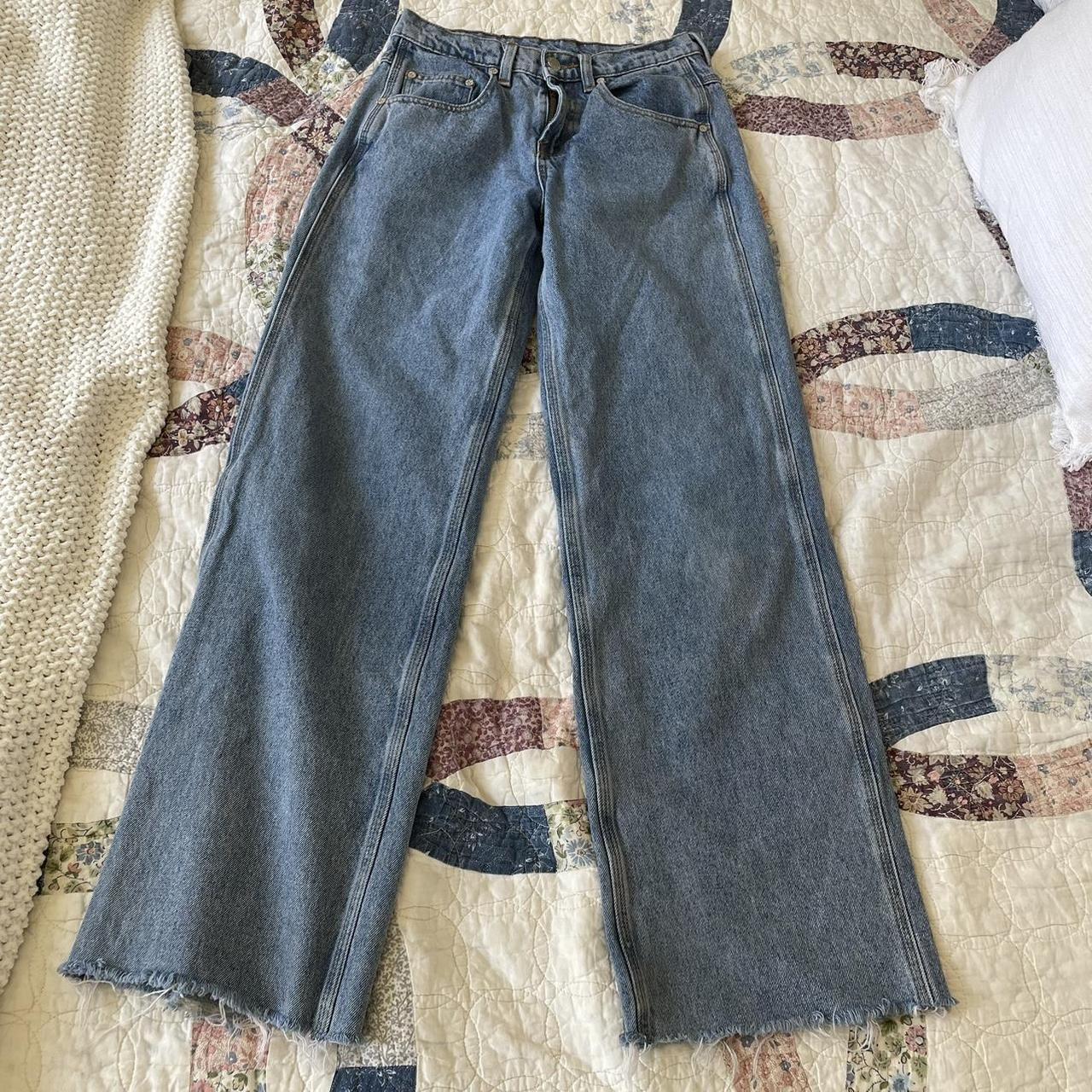 UNIF X jeans I cut the bottoms so the inseam is... Depop