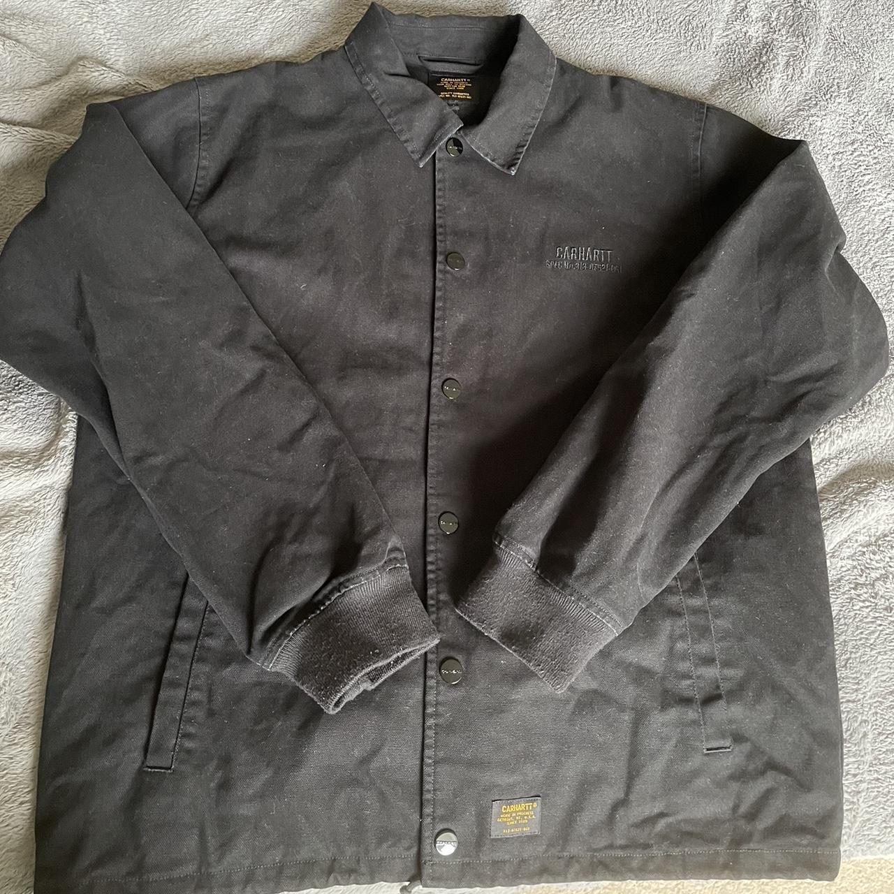 Carhartt wip rolf coach jacket size L worn once... - Depop