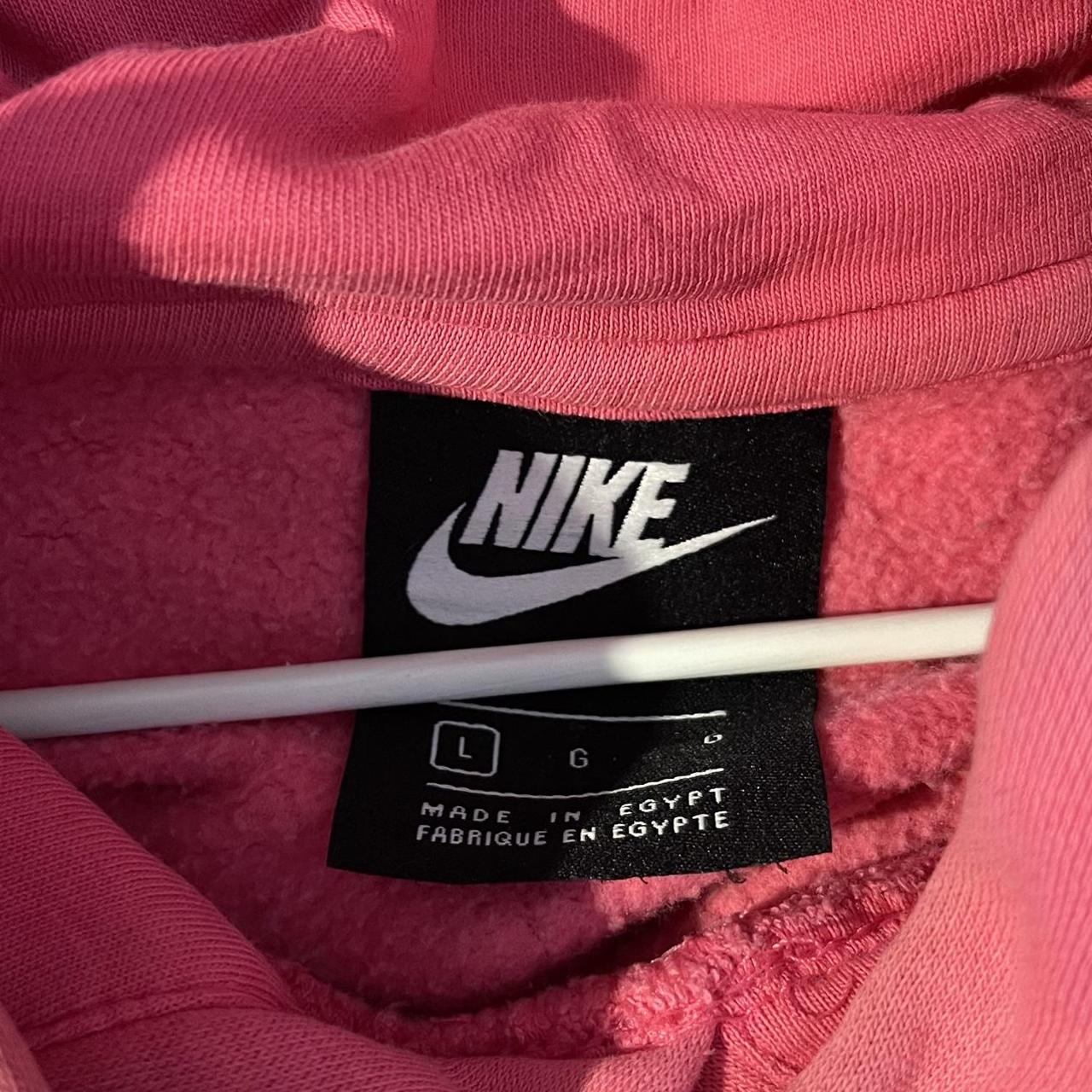 Nike air pink hoodie Very comfortable thick... - Depop