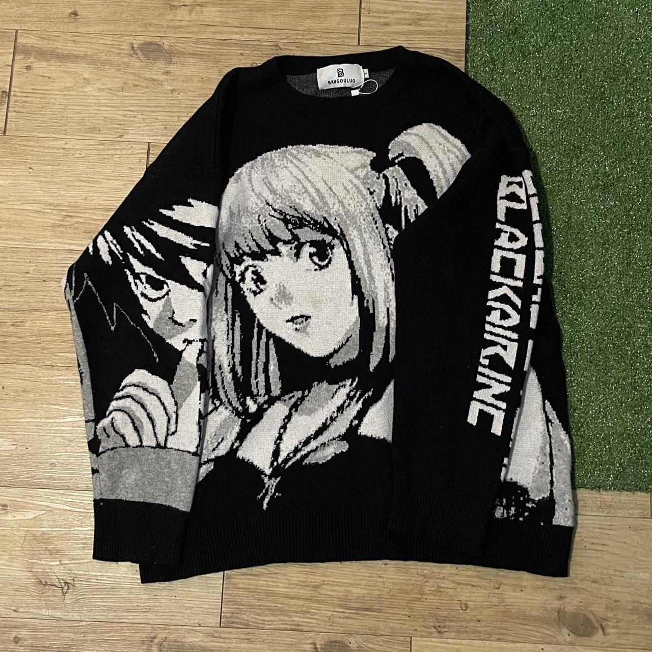 Bangouluo Anime knit Hardly worn since purchase,... - Depop