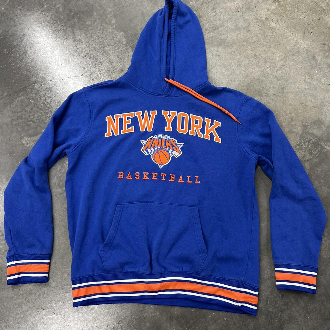 Vintage New York Knicks Hoodie Sweatshirt Rare find... Depop