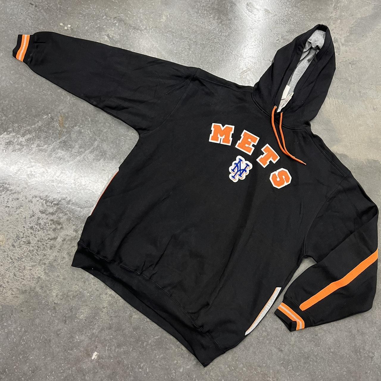 Vintage New York Mets Hoodie Sweatshirt Lee... Depop