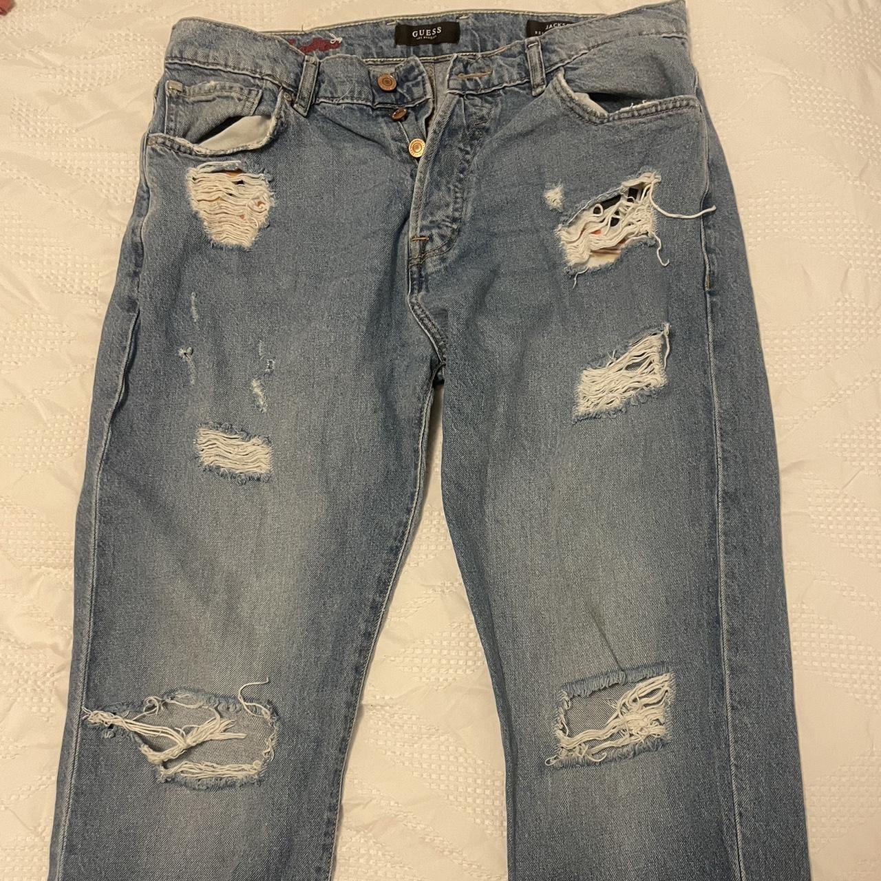 Mens guess 2024 jeans relaxed fit