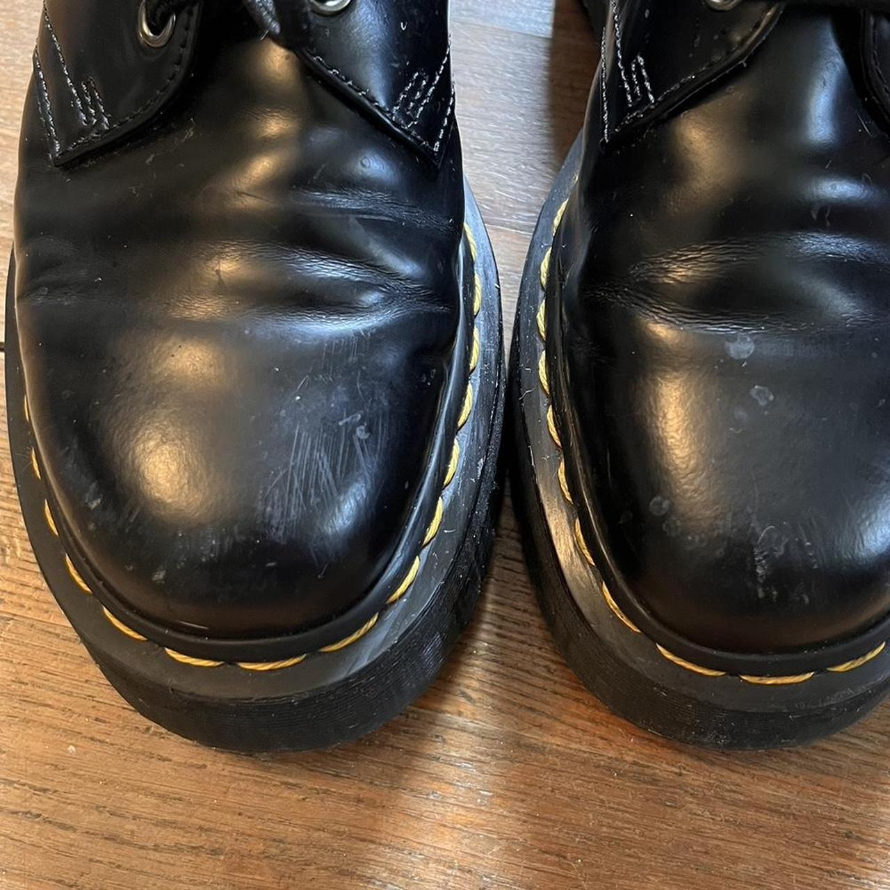 Dr. Martens 1461 platform oxfords! Some scuffs on... - Depop