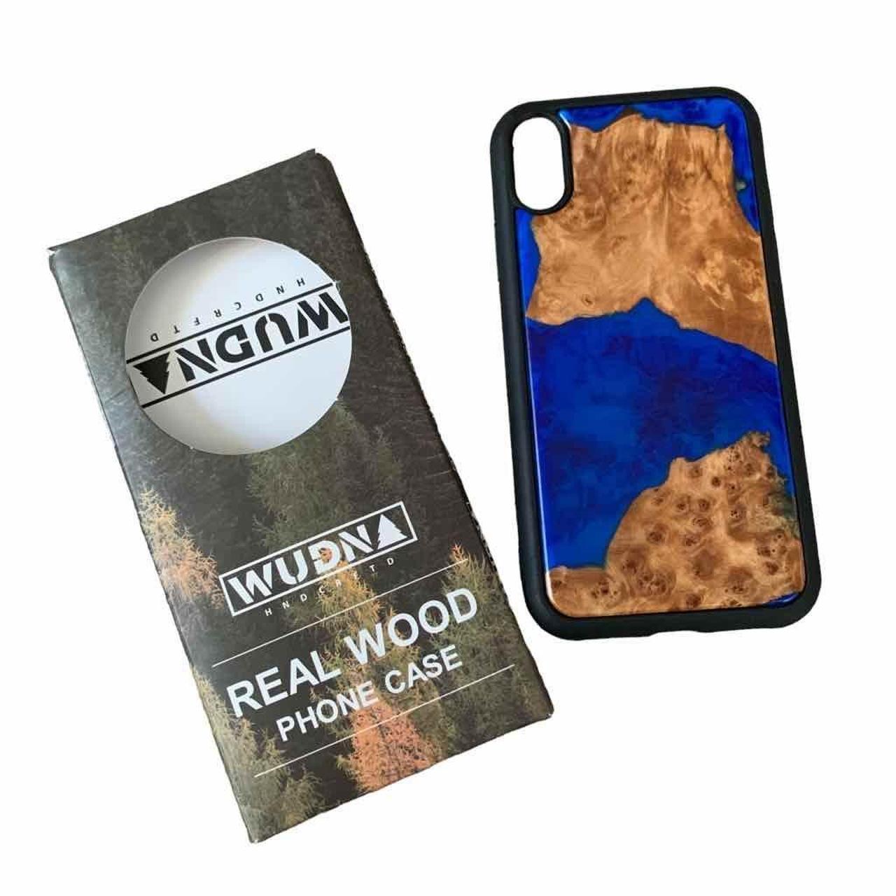 New Wudn Hand Crafted iPhone XS Max / iPhone 10s... - Depop