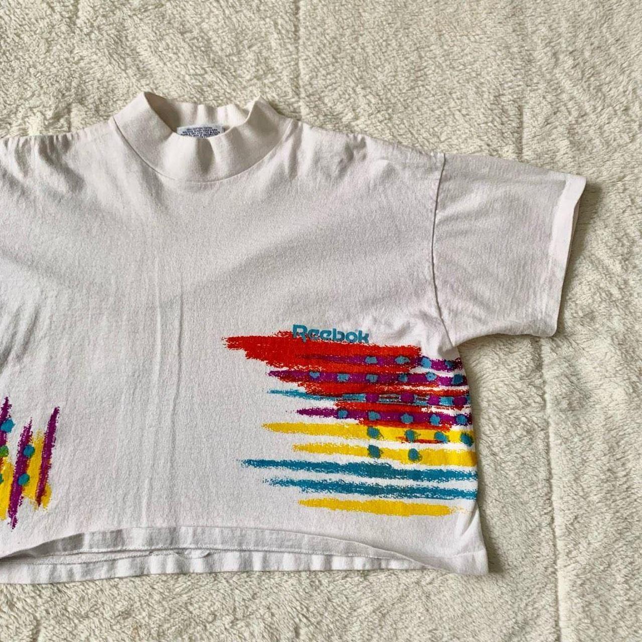 reebok rainbow shirt