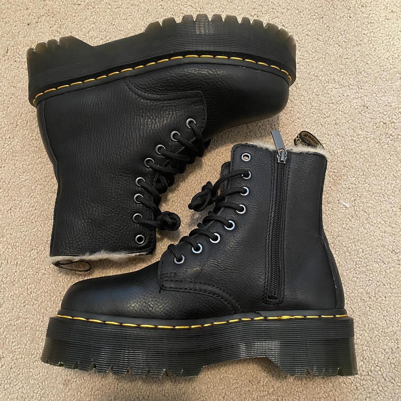 jadon fur lined doc martens