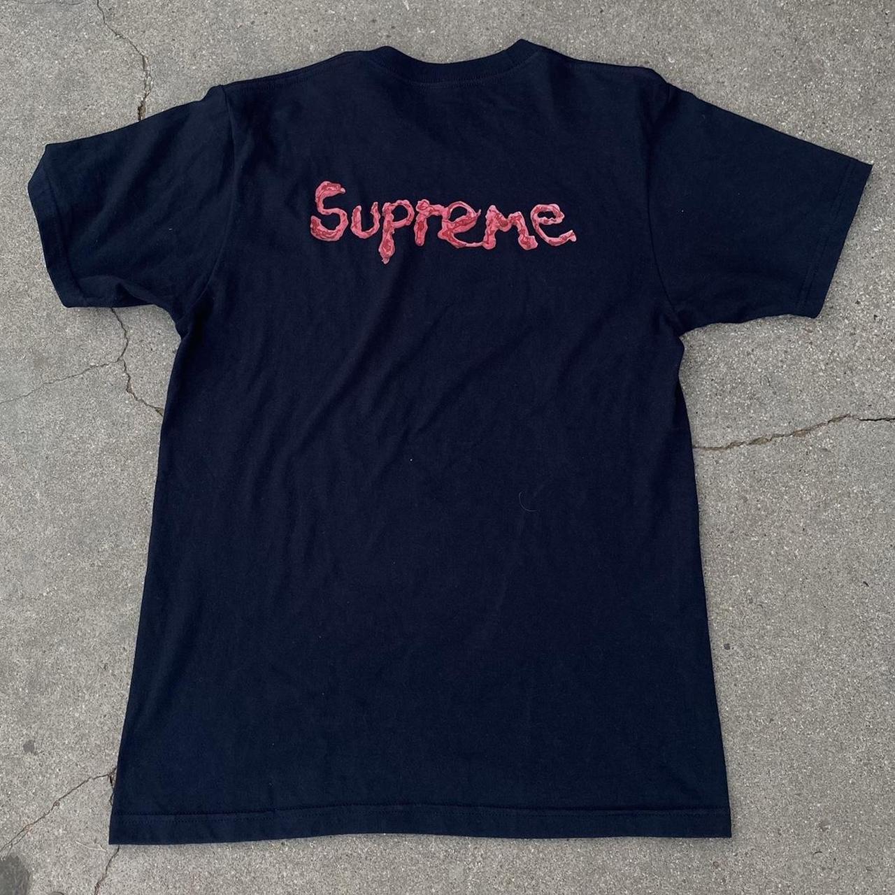 Supreme mike hill brains tee In the color navy blue | Depop