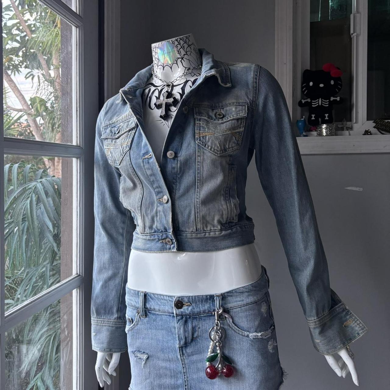 ✧ 2000s aeropostale light wash cropped denim Depop