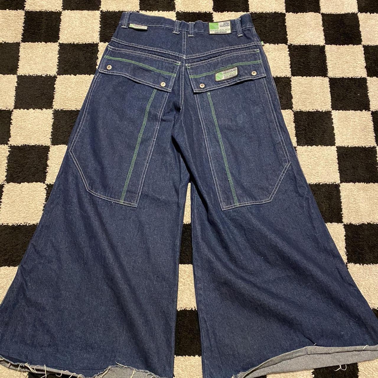 Kikwear hydraulics rave jeans size 30 made in Hong... Depop