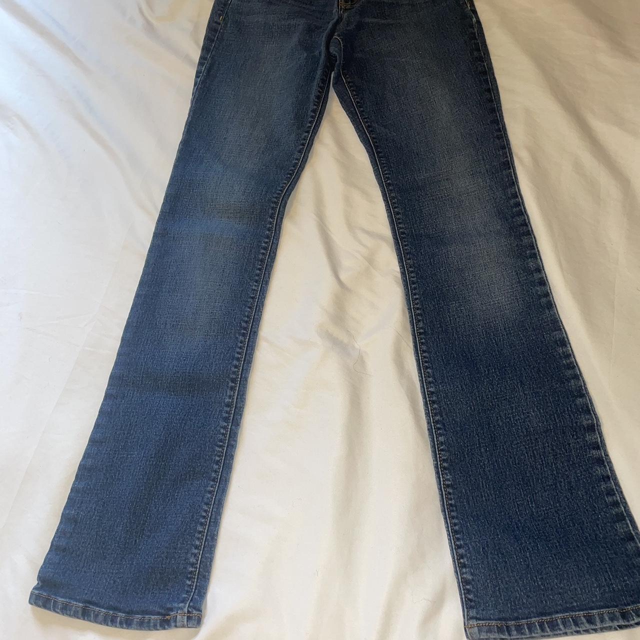 Old navy low rise bootcut jeans size 00 or 24