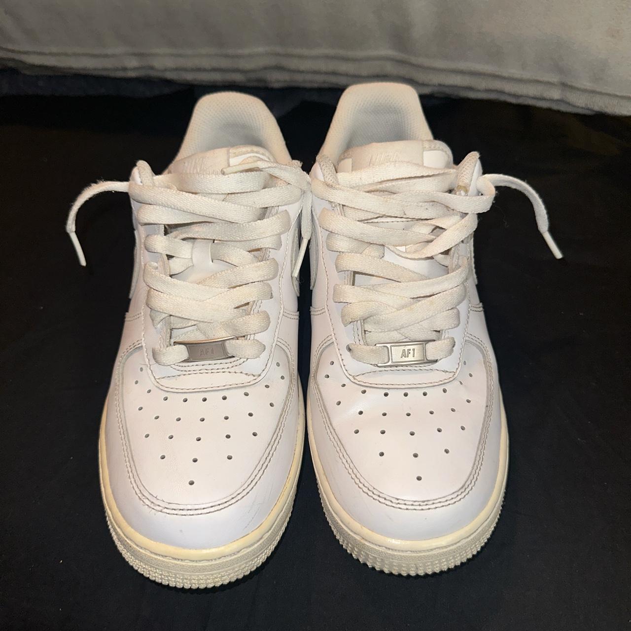 Nike Air Force 1s pretty good condition just needs a... - Depop