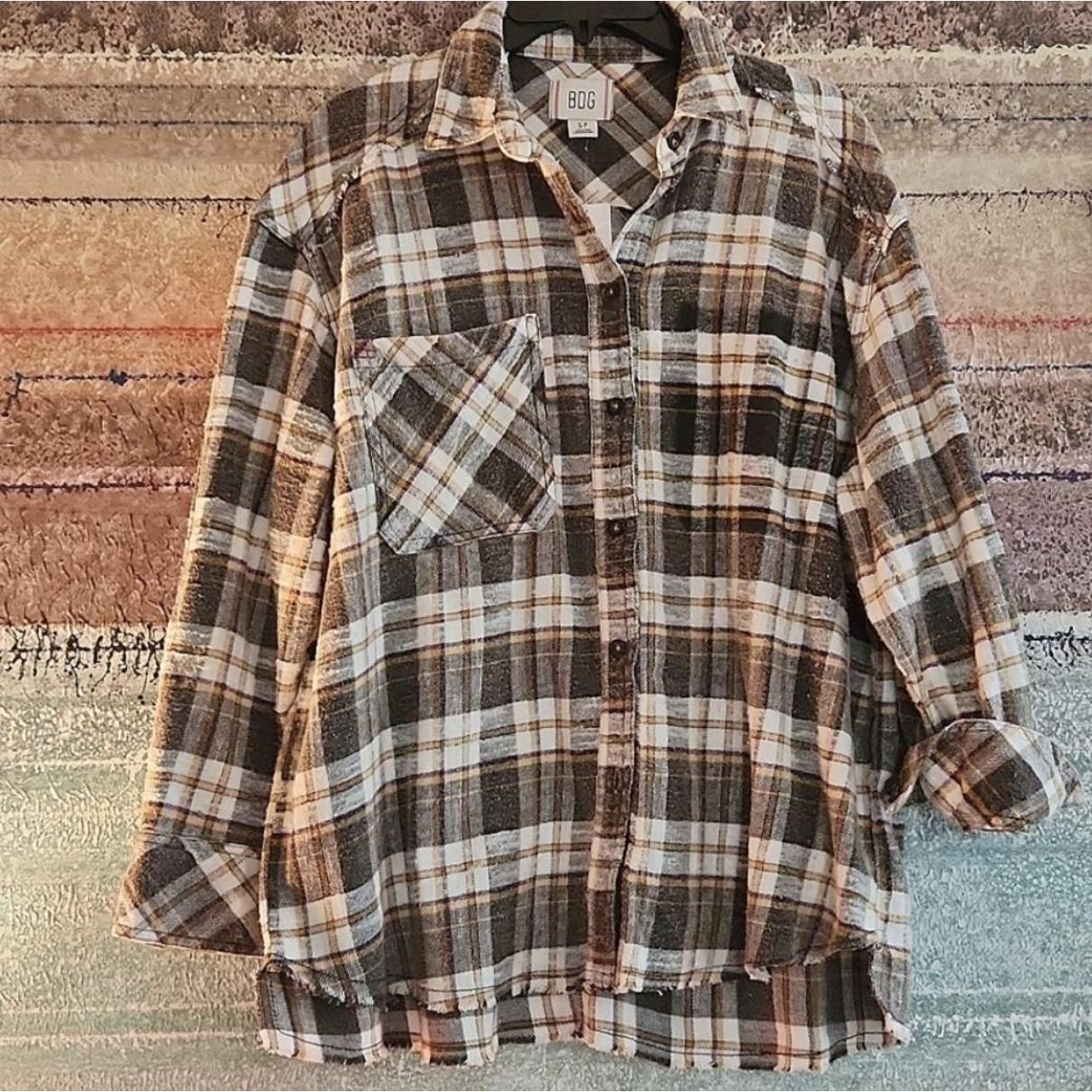 BDG Urban Outfitters brown flannel! Has a little