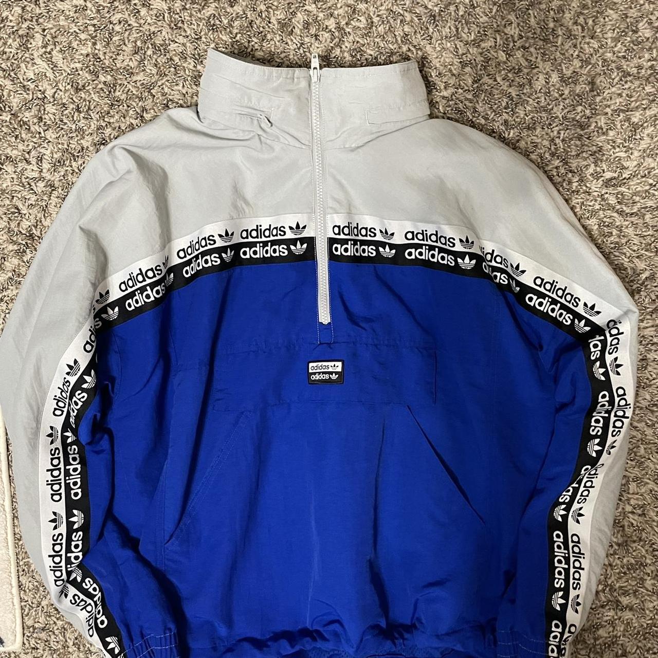 Vintage Brazil Rio De Janeiro Adidas zip up jacket - Depop