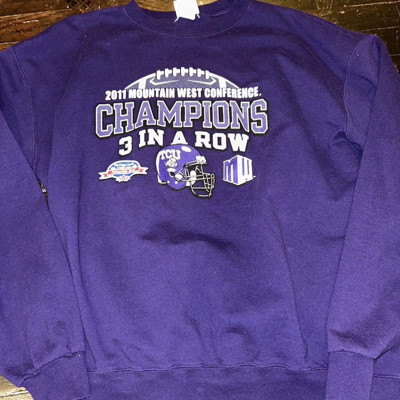 Tcu on sale champion sweatshirt