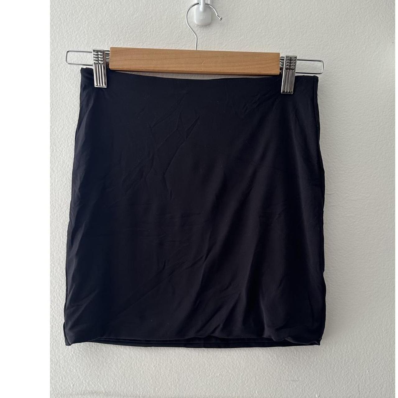 Kmart Black Mini Skirt size 8 worn once . Depop