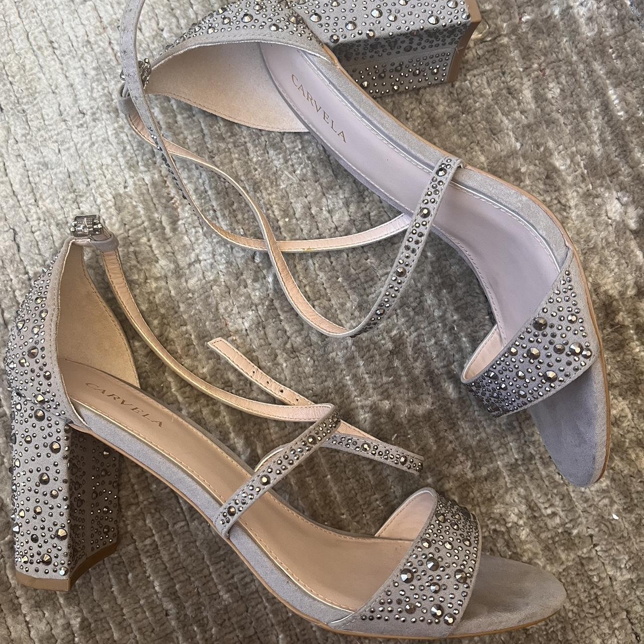 carvela studded heels