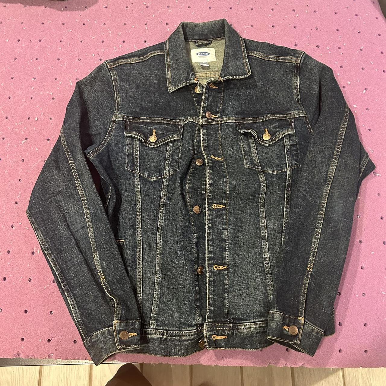 Old Navy • Vintage Jean Jacket • M I am 5’11 for... - Depop