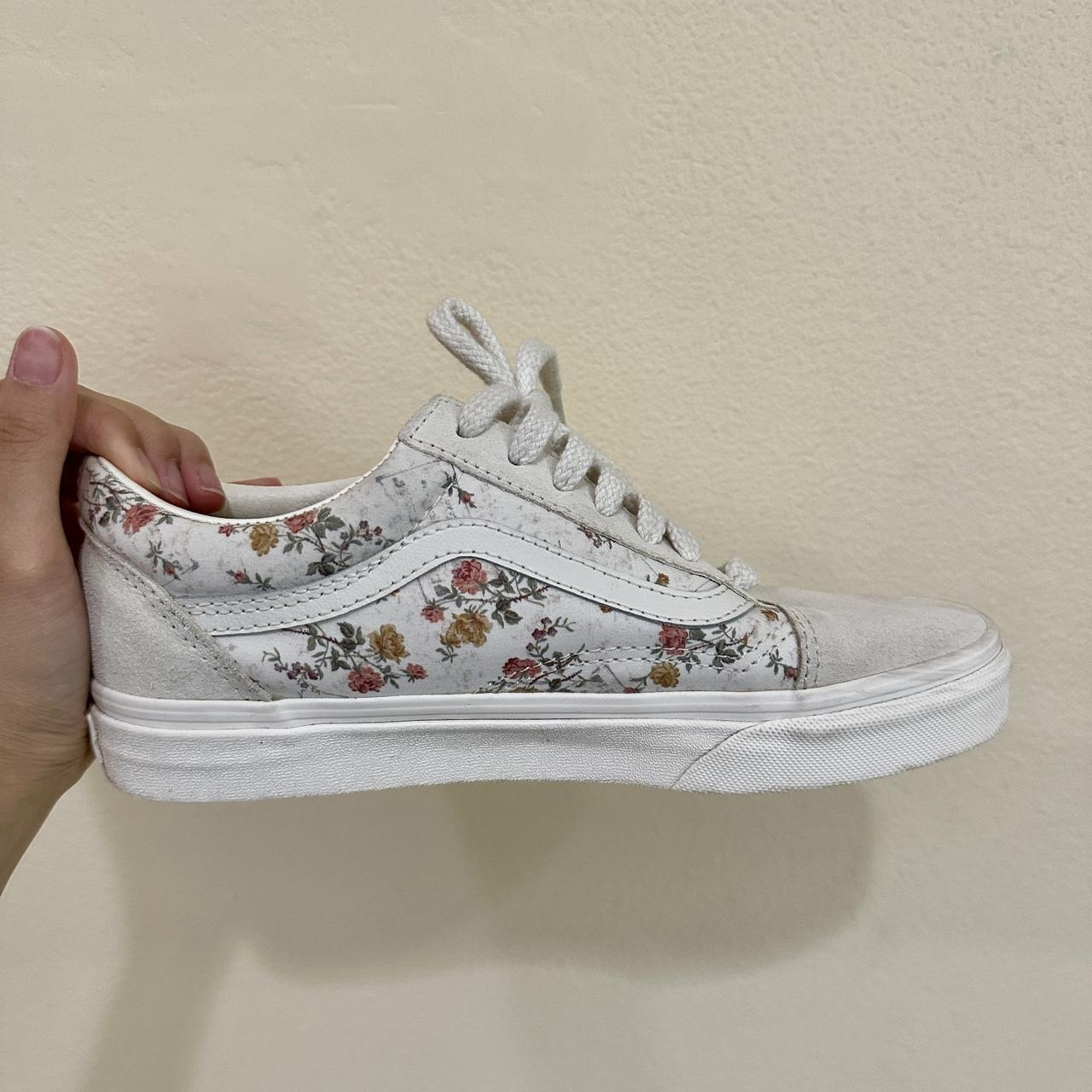 Vans on sale marshmallow floral