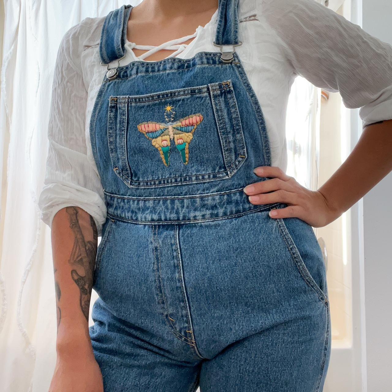 Levi's top dungarees womens