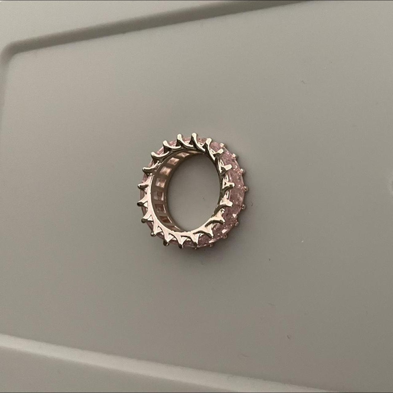 Evry jewels ring Size 5 evry jewels ring pink Depop