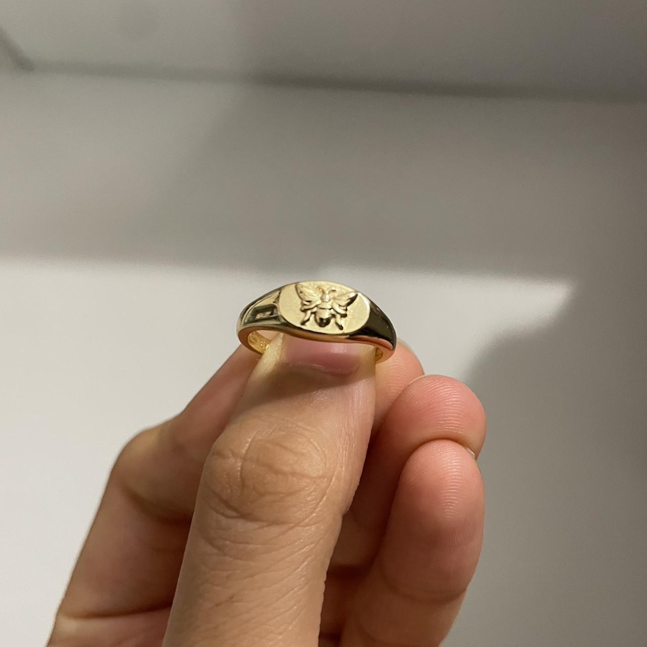 Gold butterfly evry jewels ring Size 6 evry jewels... Depop