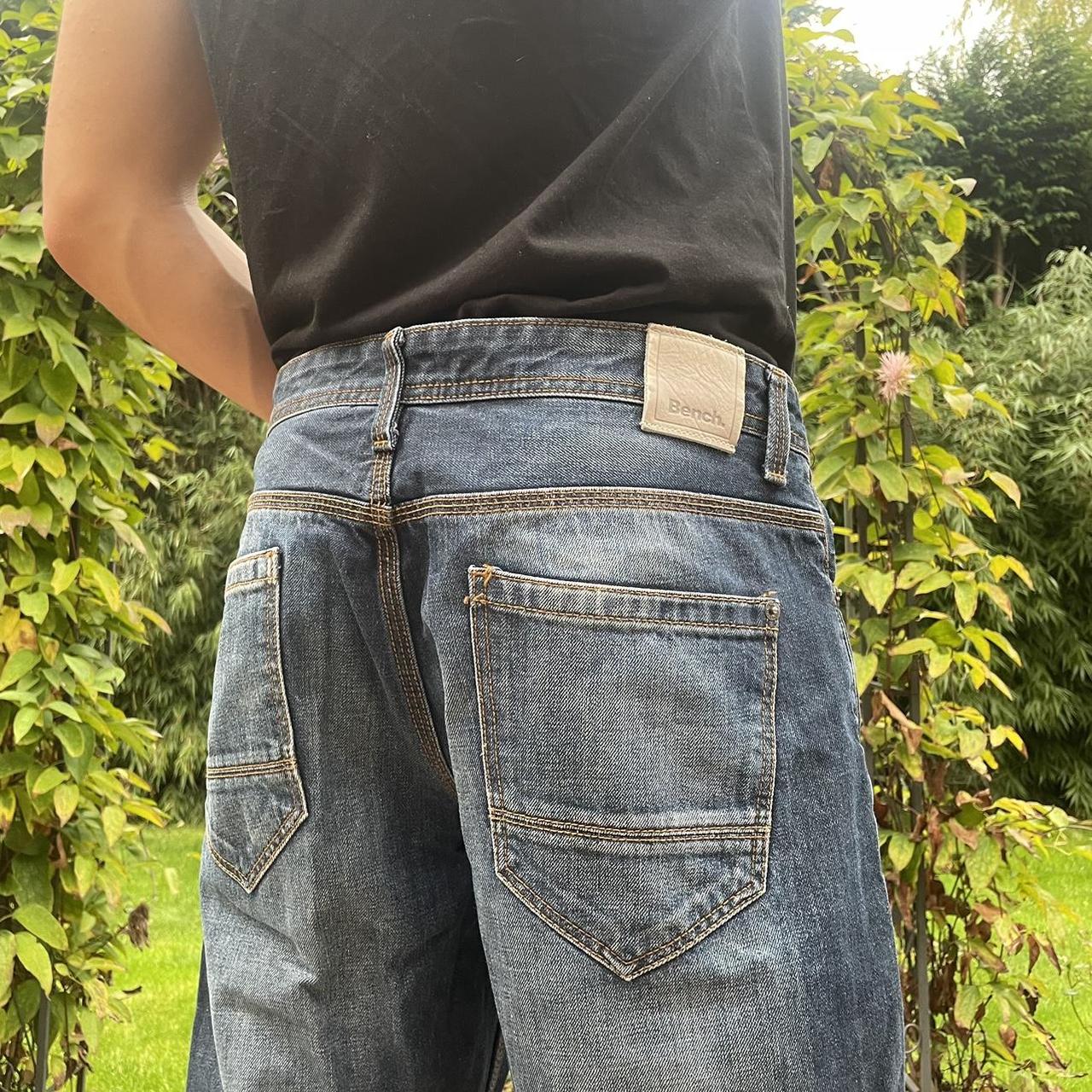 wide straight leg bench jeans a beautiful pair of... Depop