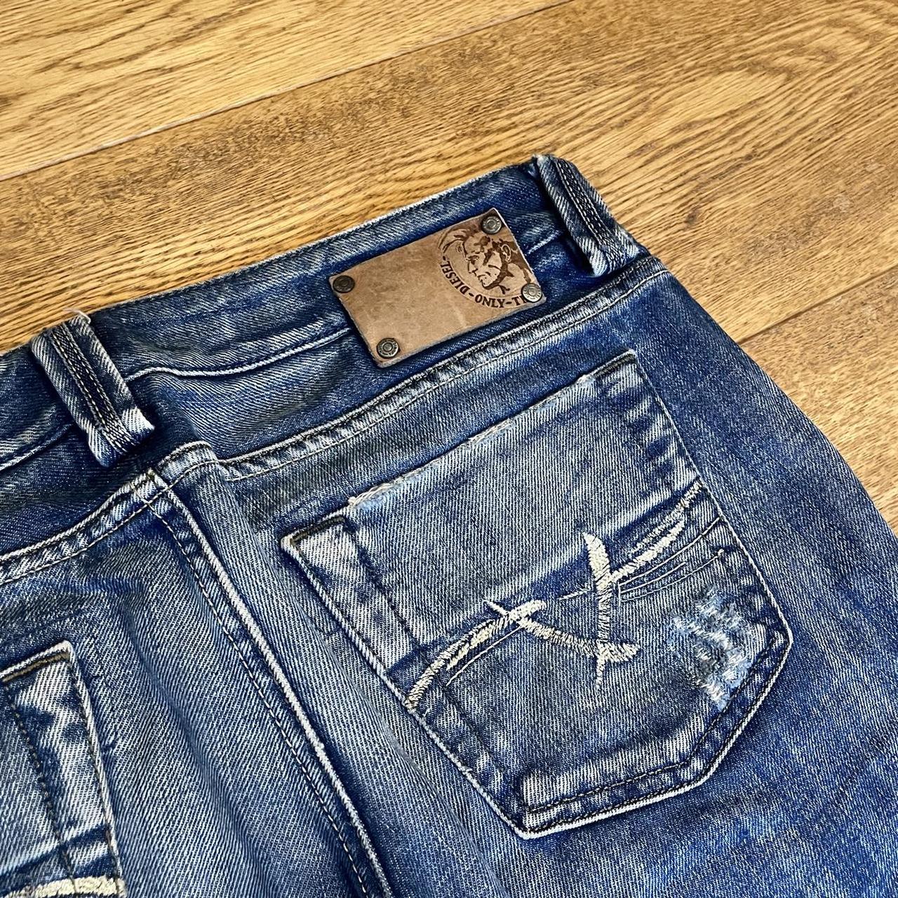 Diesel jeans back pocket design cheap