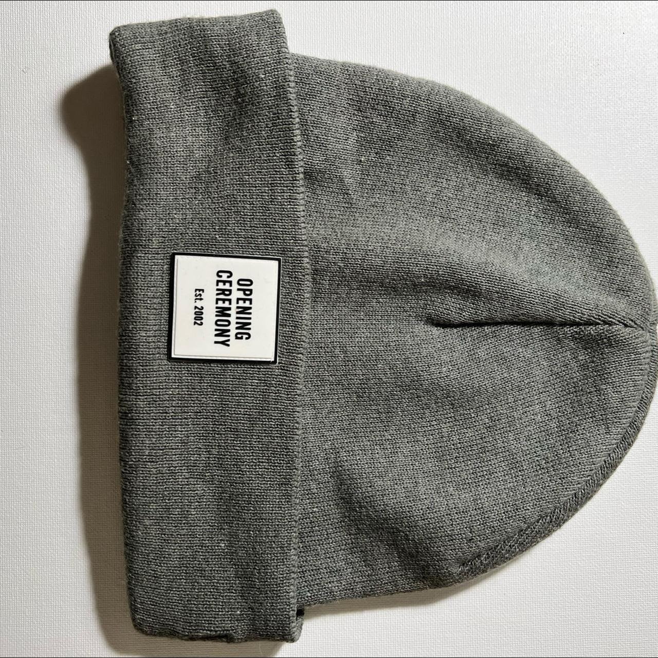 Opening Ceremony Men's Cotton Hat - Grey – Opening Crremony Beanie