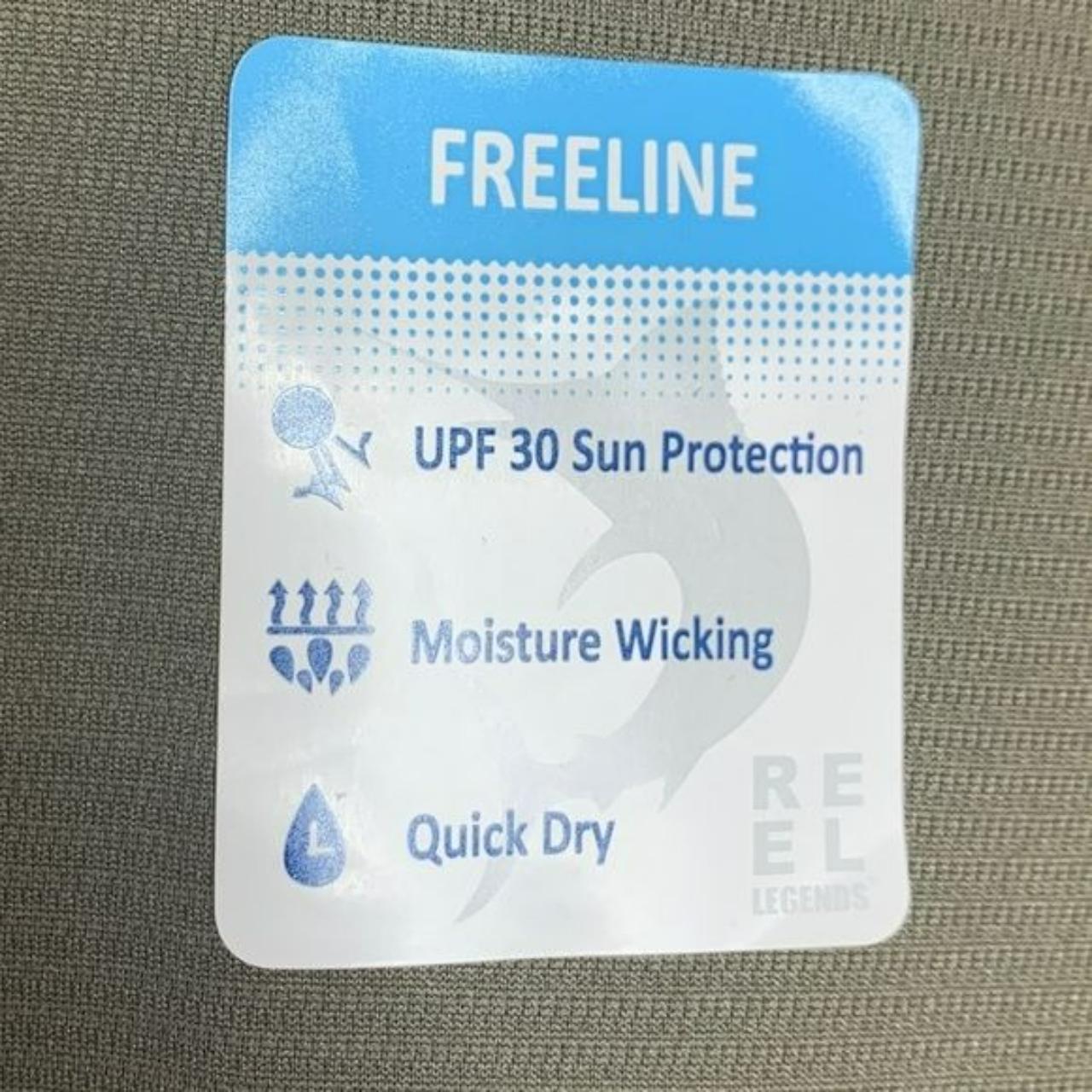 NWT Reel Legends Freeline UV Protection Shirt Olive - Depop